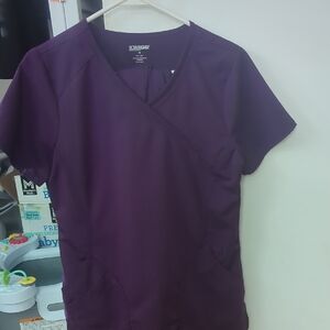 Women's XS Purple Scrub Set